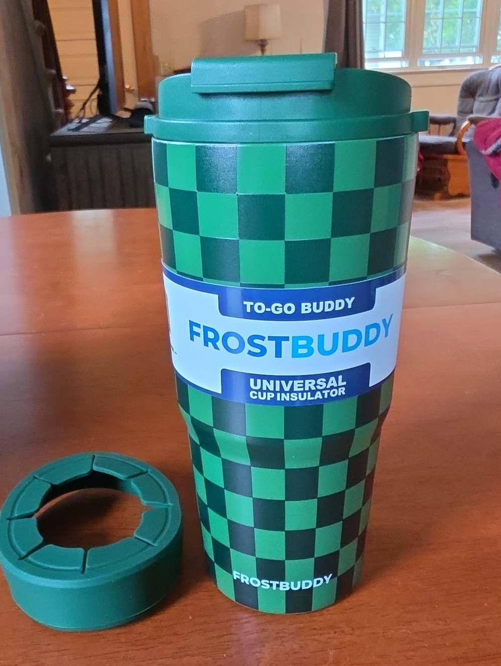 FrostBuddy To-Go Buddy - Green Checkered